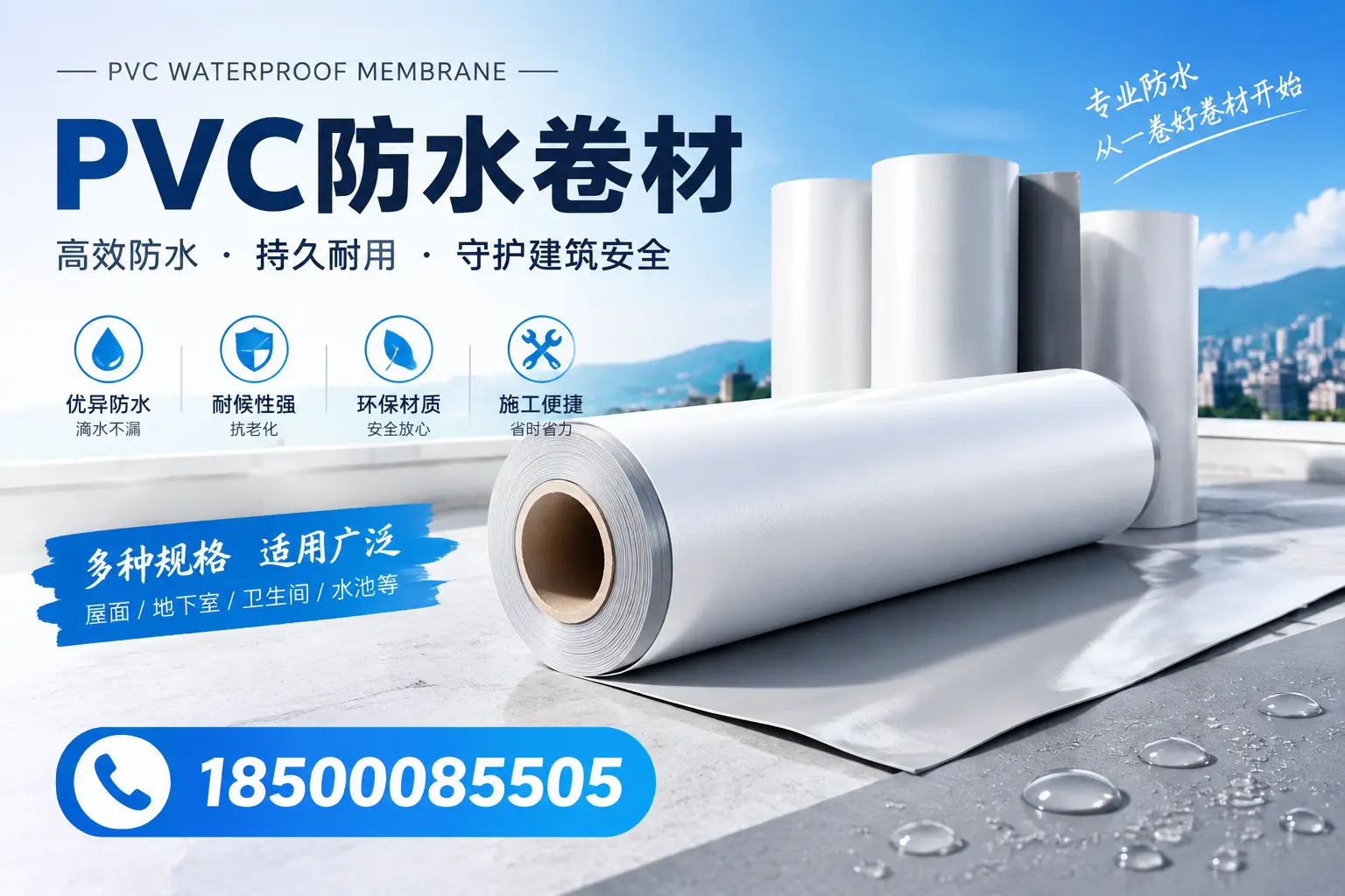 如何选择适合的PVC防水卷材？专家为您解答延边的需求